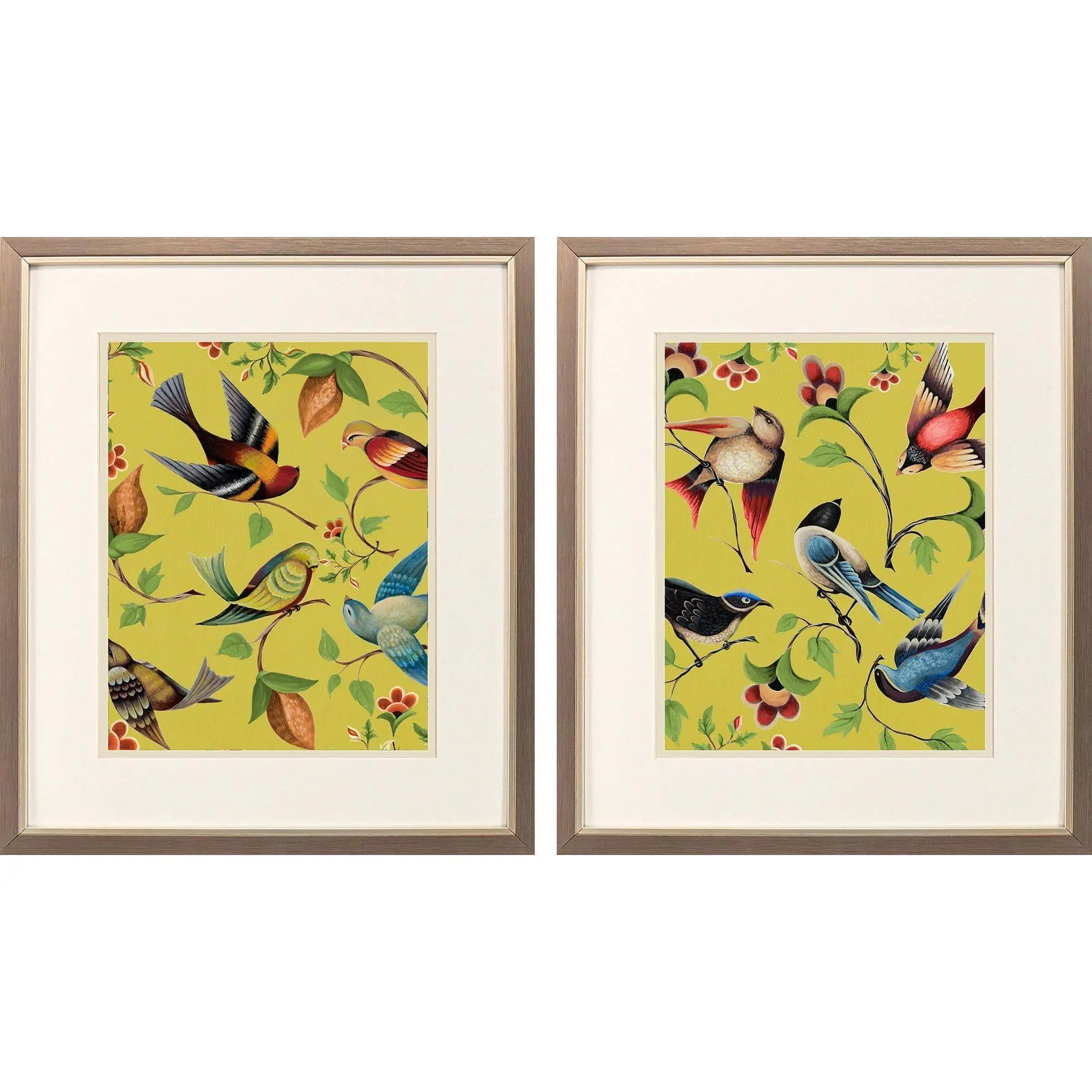 Set Of Two Friends Meeting Set of Set Silver Framed Wall Art Homeroots Home Decor
