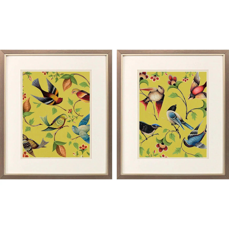 Set Of Two Friends Meeting Set of Set Silver Framed Wall Art Homeroots Home Decor