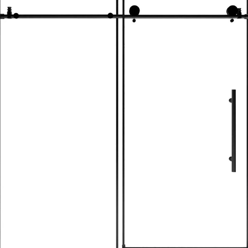 Set Of Two Tempered Glass Shower Doors Homeroots Kitchen & Dining