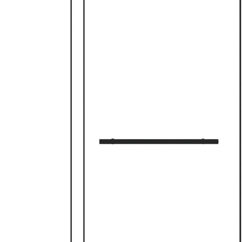 Set Of Two Tempered Glass Shower Doors Homeroots Kitchen & Dining