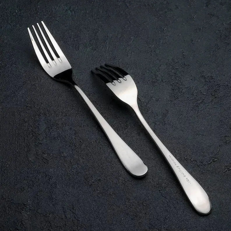 [ Set of 24 ] DINNER FORK 8" | 20 CM WHITE BOX PACKING Wilmax