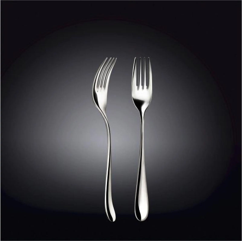 [ Set of 24 ] DINNER FORK 8" | 20 CM WHITE BOX PACKING Wilmax