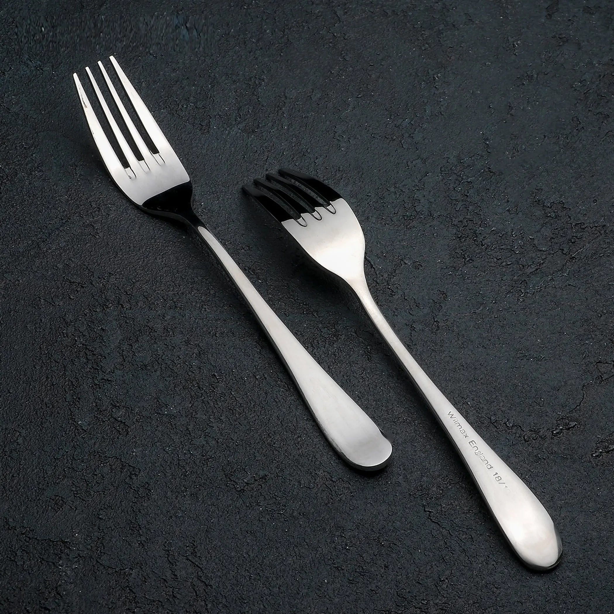 [ Set of 24 ] DINNER FORK 8" | 20 CM WHITE BOX PACKING Wilmax
