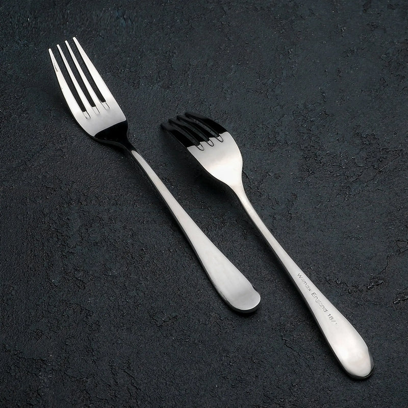 [ Set of 24 ] DINNER FORK 8" | 20 CM WHITE BOX PACKING Wilmax
