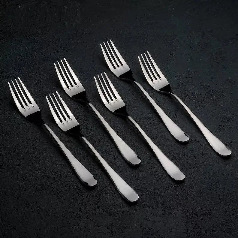 [ Set of 24 ] DINNER FORK 8" | 20 CM WHITE BOX PACKING Wilmax