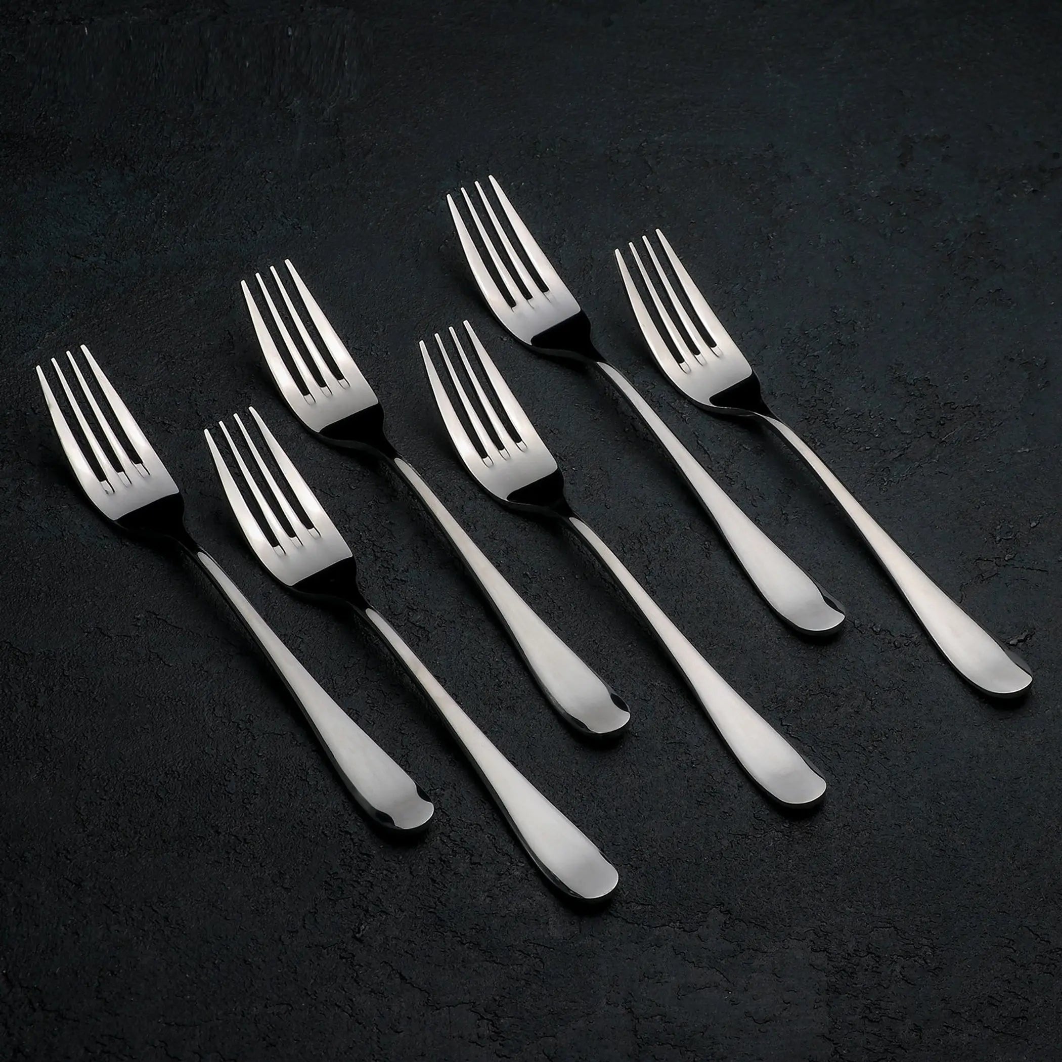 [ Set of 24 ] DINNER FORK 8" | 20 CM WHITE BOX PACKING Wilmax