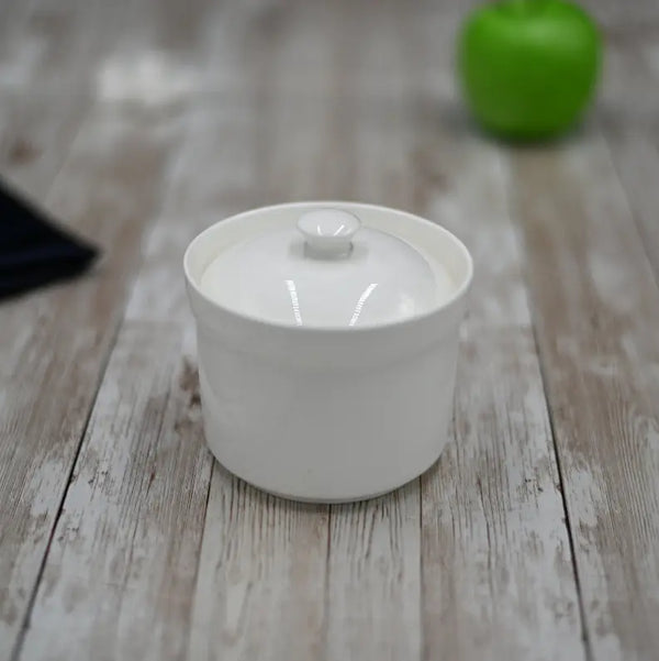 [ Set of 6 ] 4" | 10 CM 8 FL OZ | 250 ML  SOUP CUP WITH LID Wilmax