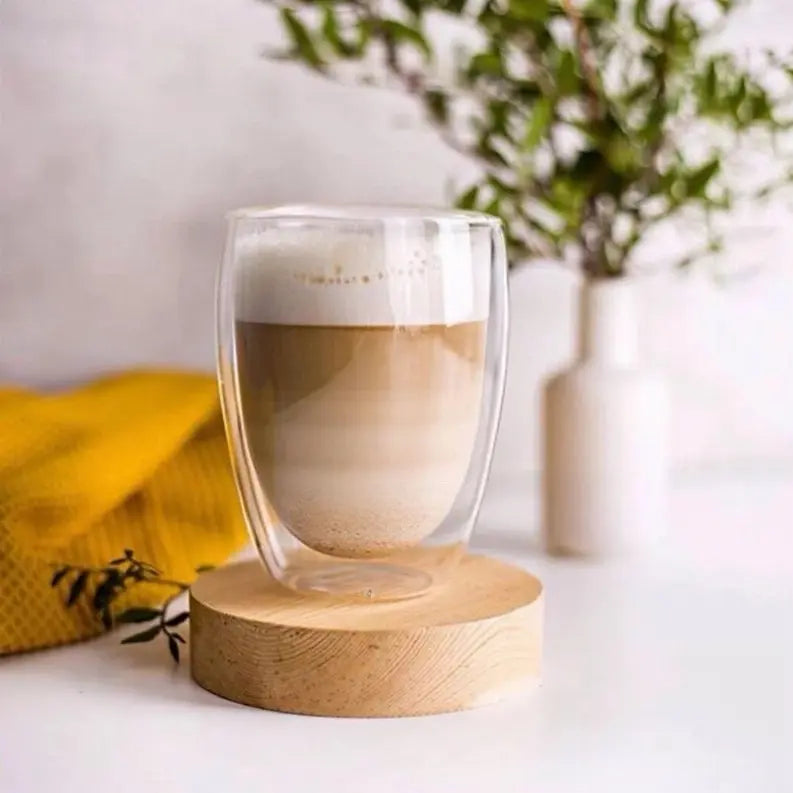 [ Set of 6 ] GLASS 6.8 FL OZ | 200 ML Wilmax