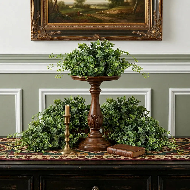 Set of Six 6" Green Artificial Boxwood Tree Homeroots Home Decor