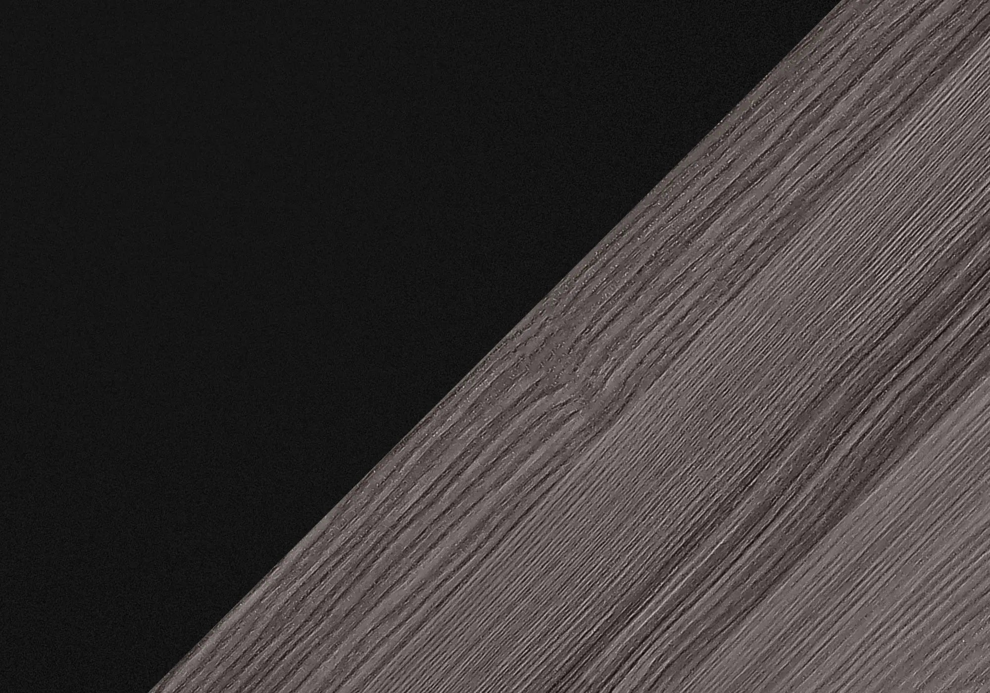 Set of Three 42" Gray And Black Coffee Table With Shelf Homeroots Living Room