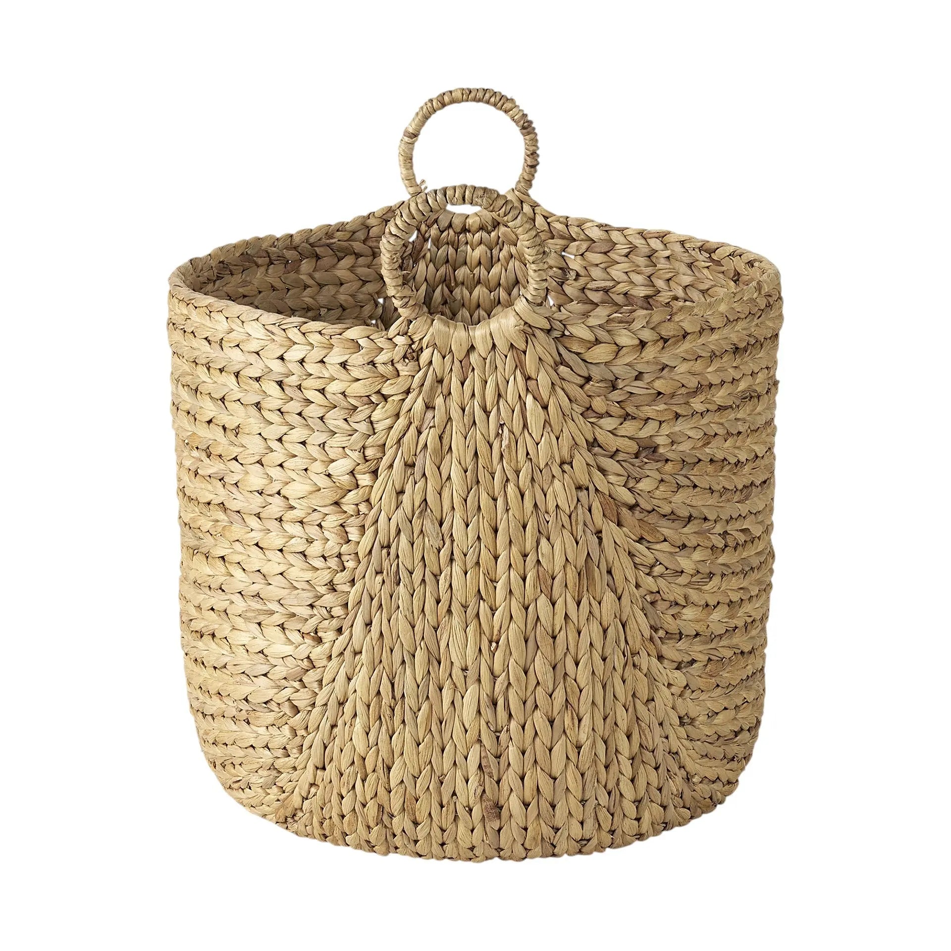Set of Three Brown Wicker Basket - GreatEagleInc