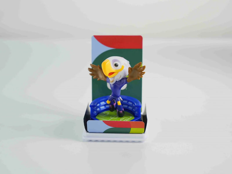 Set of Three FIFA 2026 World Cup Collectible Mascot B Vinyl Figurines Homeroots Home Decor