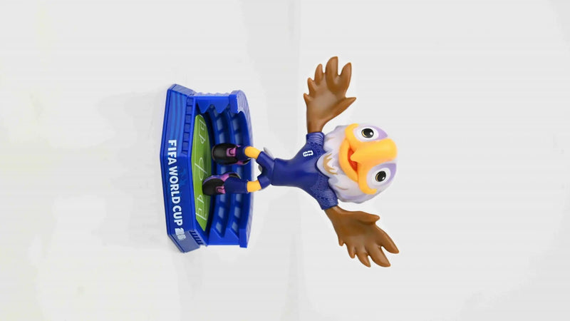 Set of Three FIFA 2026 World Cup Collectible Mascot B Vinyl Figurines Homeroots Home Decor