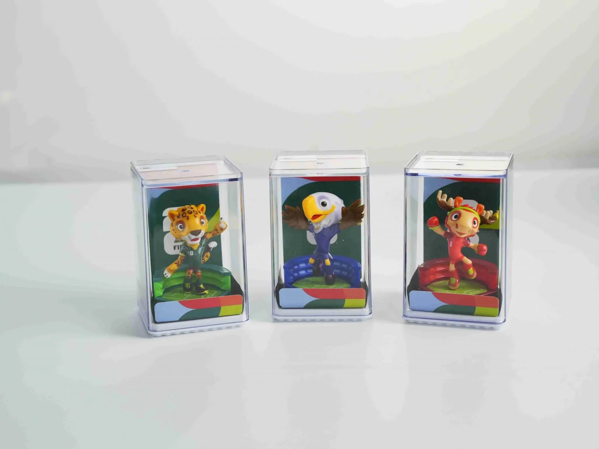 Set of Three FIFA 2026 World Cup Collectible Mascot B Vinyl Figurines Homeroots Home Decor