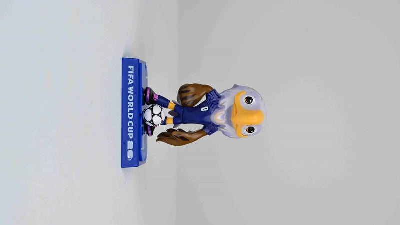 Set of Three FIFA 2026 World Cup Collectible Mascot Ball Vinyl Figurines Homeroots Home Decor