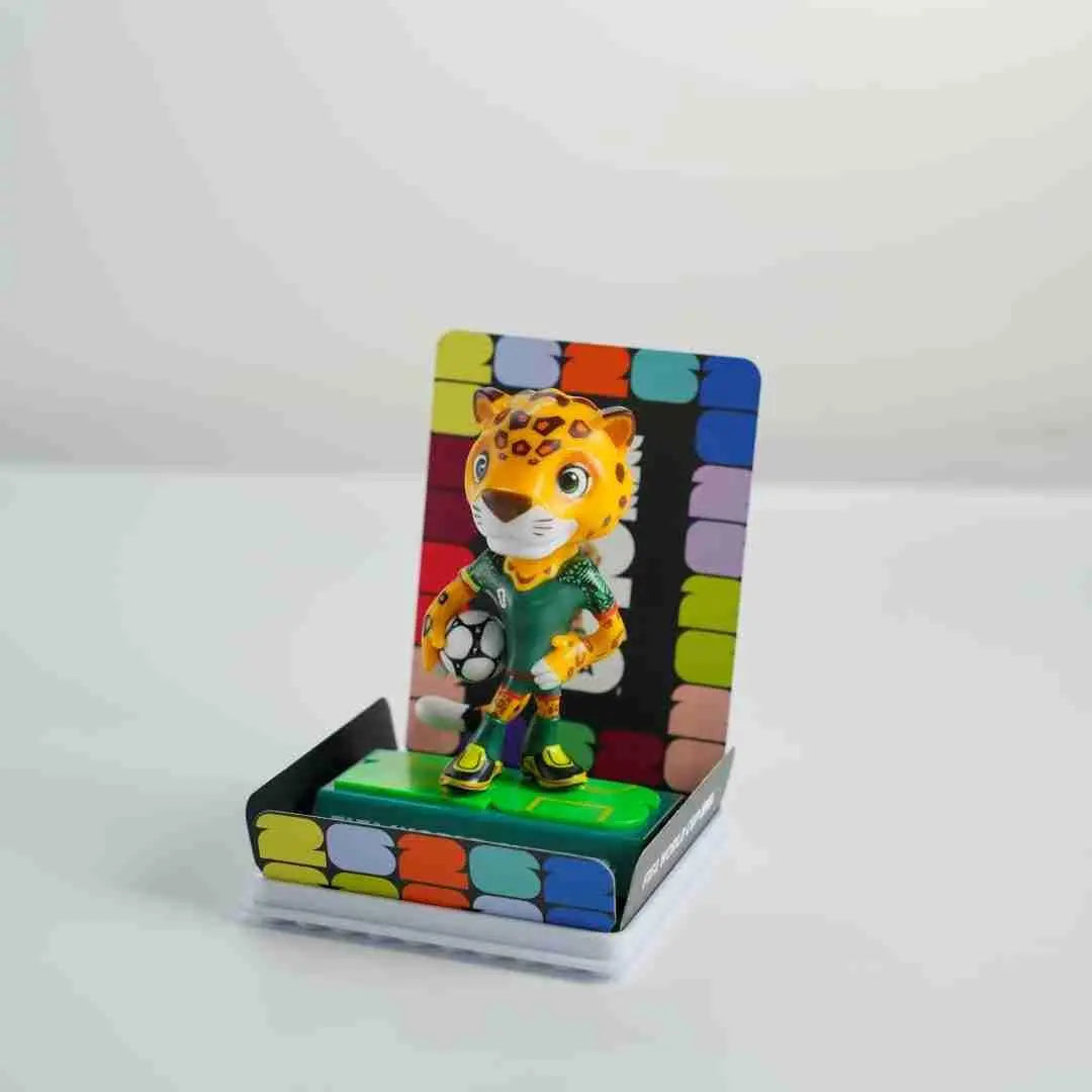 Set of Three FIFA 2026 World Cup Collectible Mascot Ball Vinyl Figurines Homeroots Home Decor