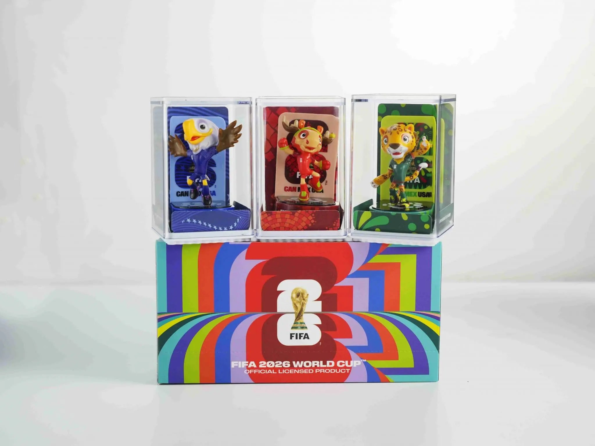Set of Three FIFA 2026 World Cup Collectible Mascot Vinyl Figurines Homeroots Home Decor