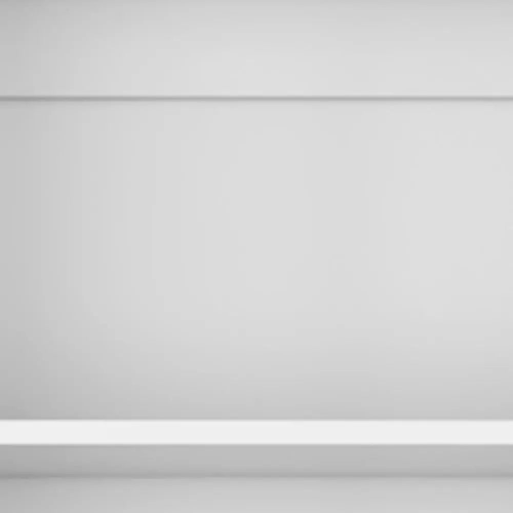 Set of Three White Wood Five Tier Modular Bookcase with Two Doors Homeroots Office
