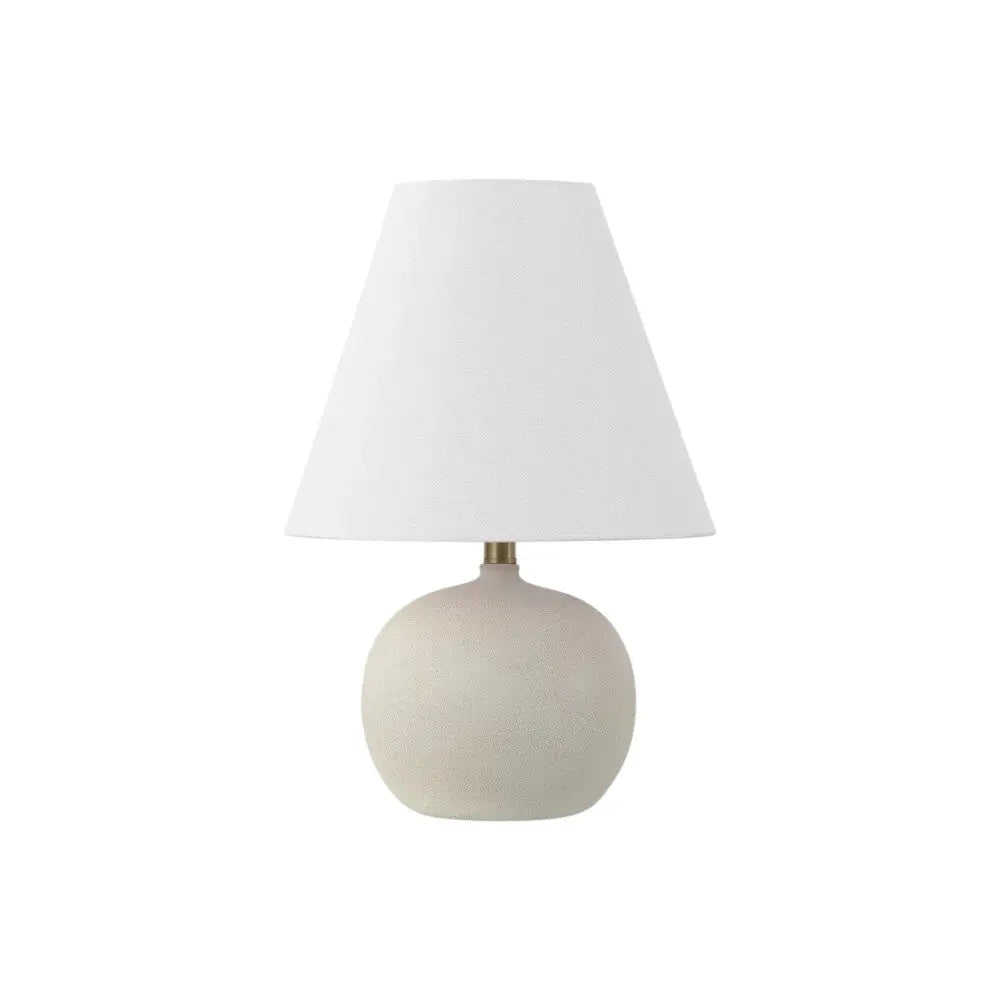 Set of Two 18" Clear Novelty Table Lamps With Cone Shades Homeroots Lighting