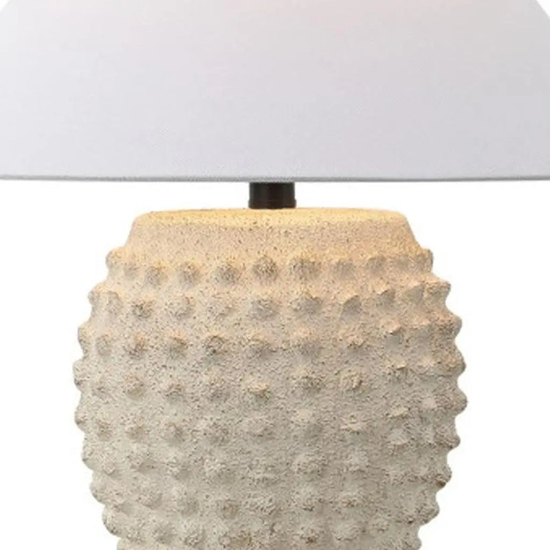 Set of Two 18" Clear Novelty Table Lamps With Empire Shades Homeroots Lighting