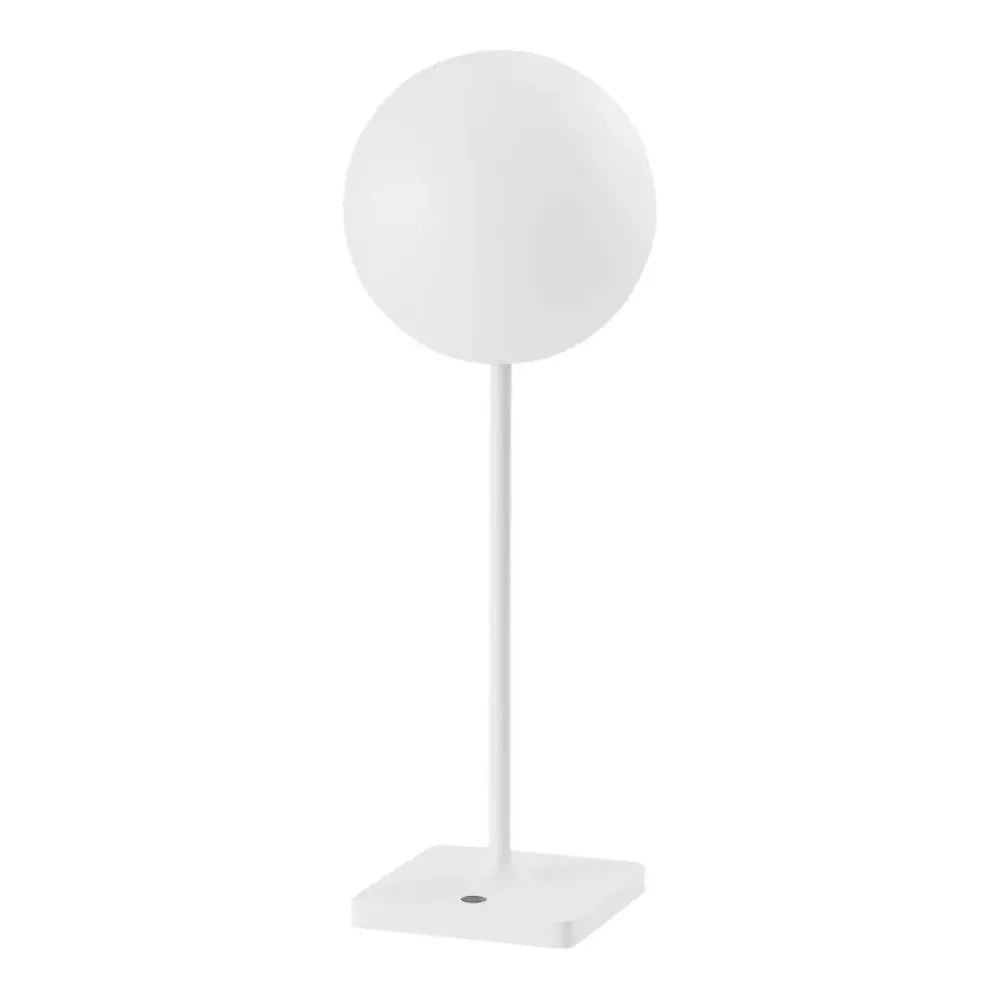 Set of Two 18" White USB Table Lamps LED Homeroots Lighting