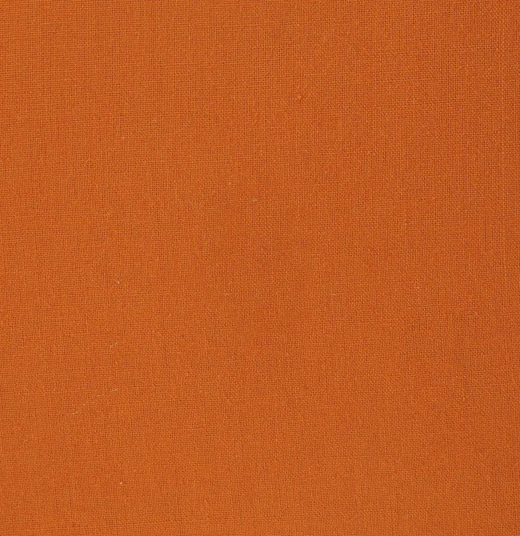 Set of Two 20" Burnt Orange And Saffron Cotton Throw Pillow Covers Homeroots Home Decor
