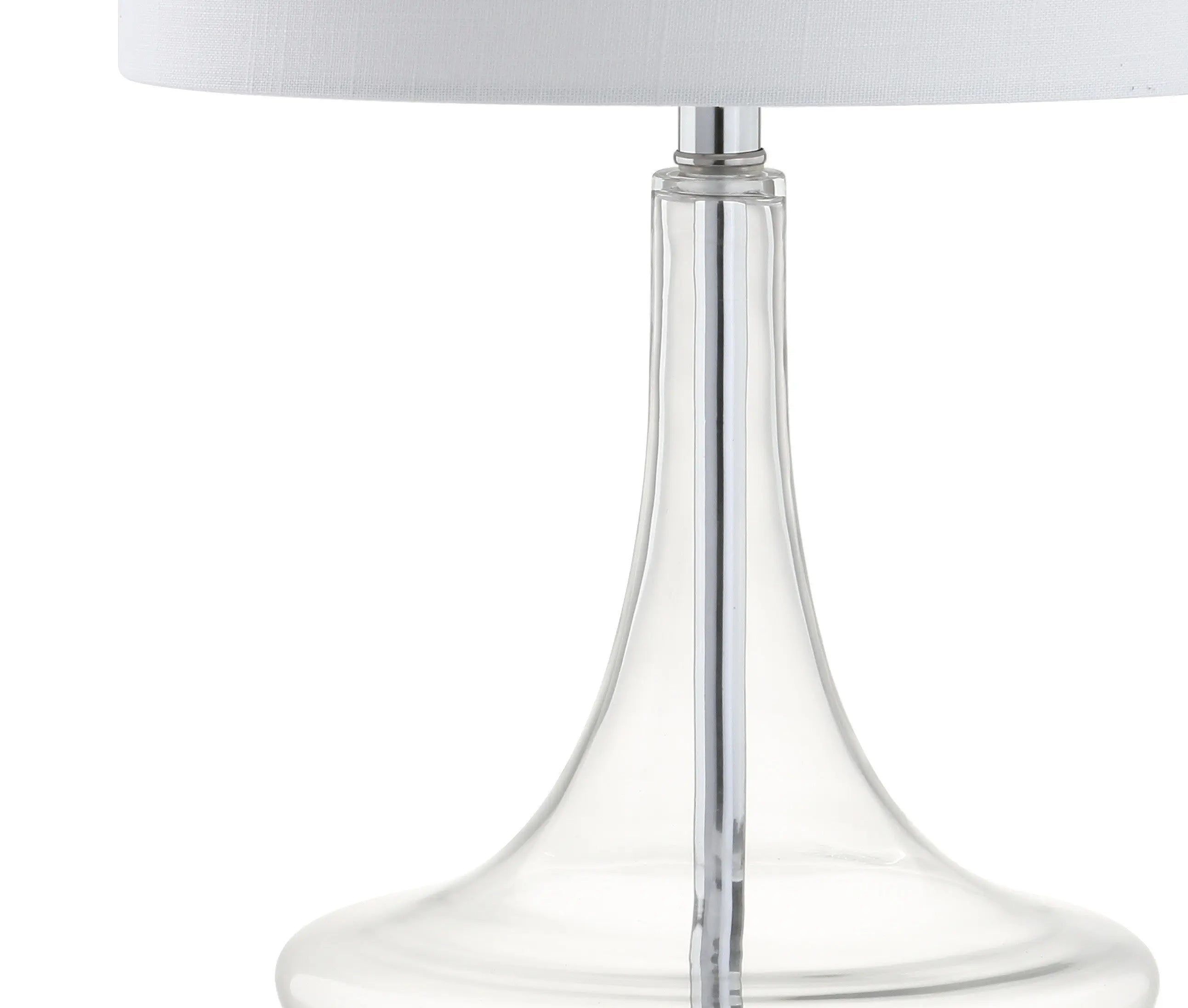 Set of Two 26" Silver Novelty Table Lamps With Drum Shades Homeroots Lighting