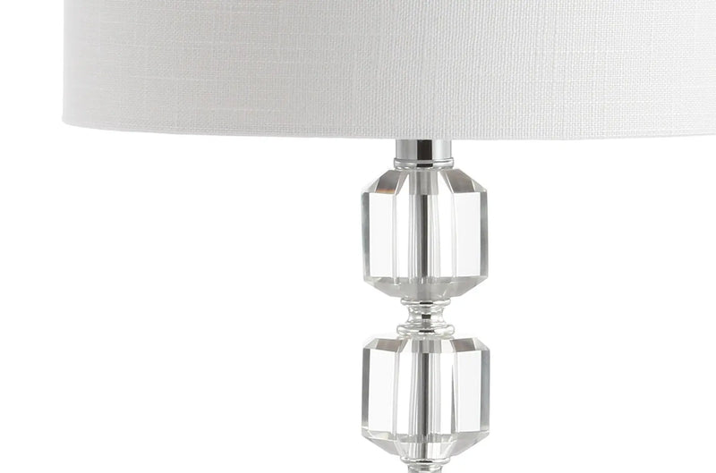 Set of Two 28" Silver Table Lamps With Drum Shades Homeroots Lighting