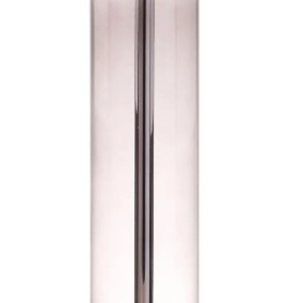 Set of Two 29" Silver Novelty Table Lamps With Empire Shades Homeroots Lighting