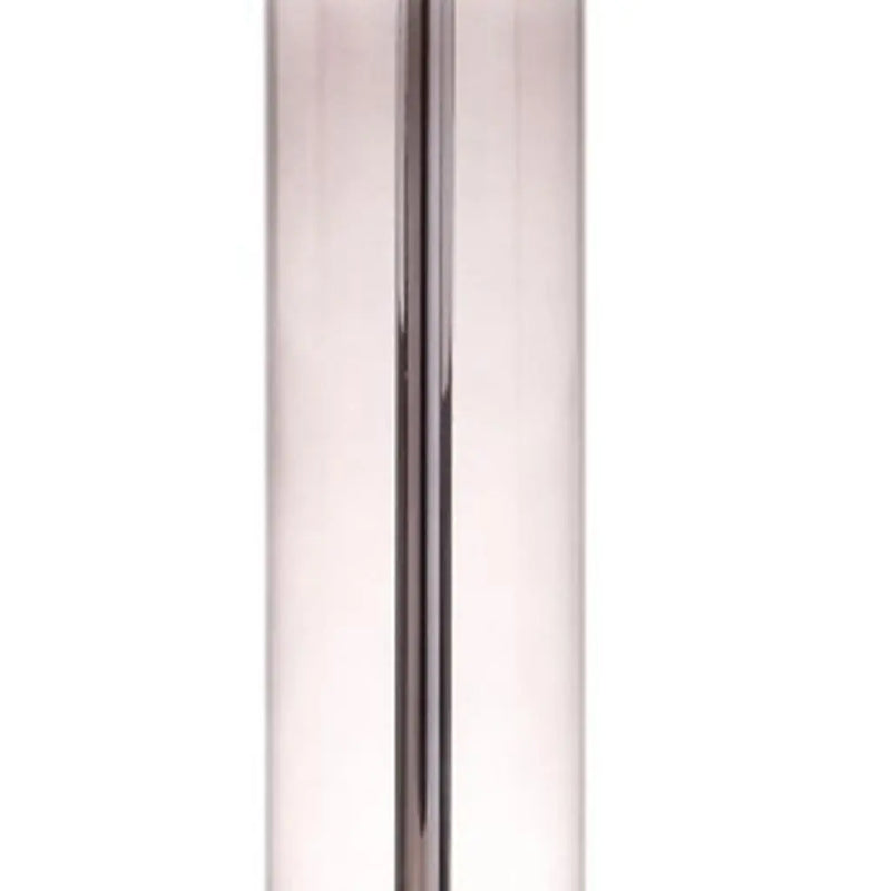 Set of Two 29" Silver Novelty Table Lamps With Empire Shades Homeroots Lighting