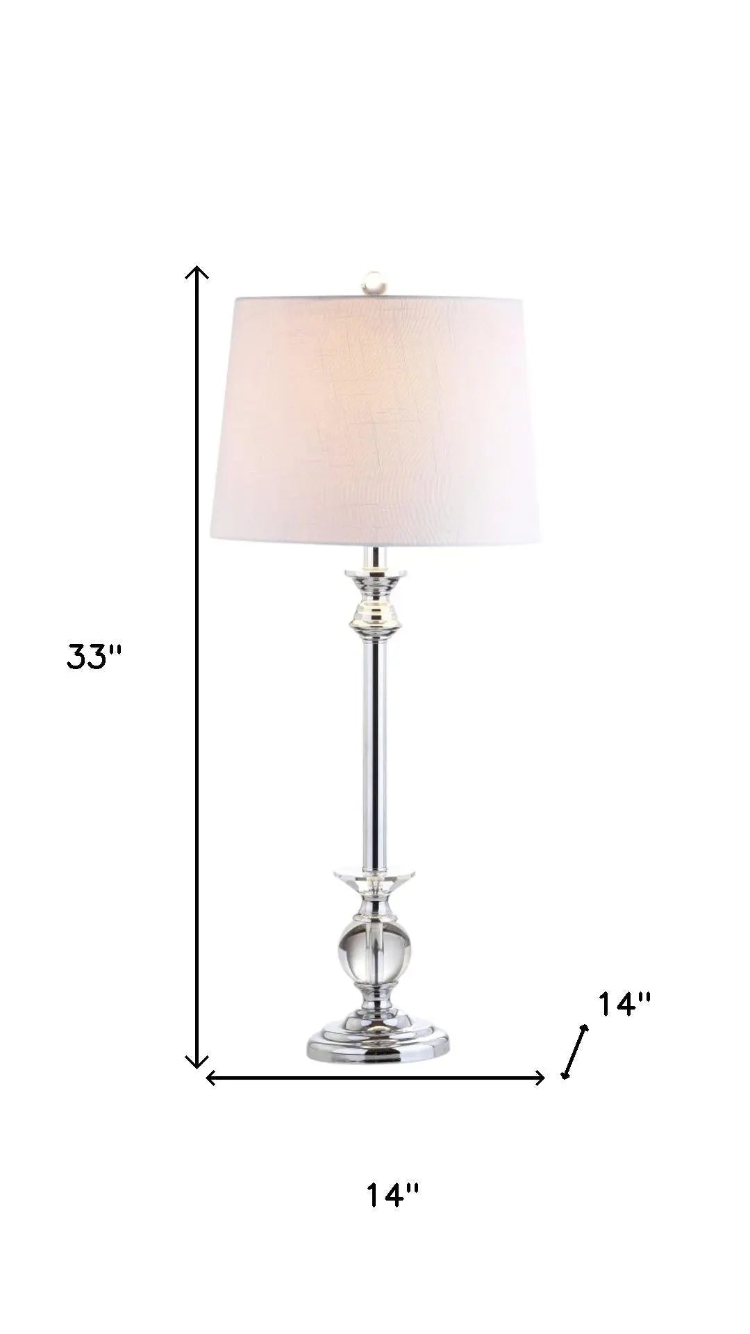 Set of Two 33" Silver Table Lamps With Drum Shades Homeroots Lighting