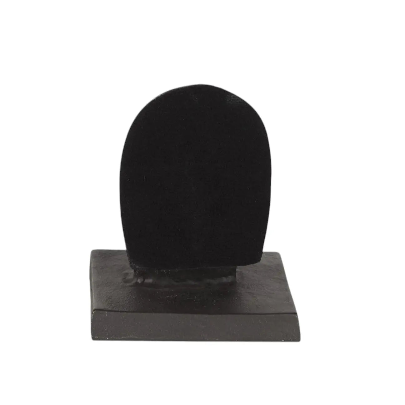 Set of Two 6" Black Metal Bull Decorative Bookends Homeroots Home Decor