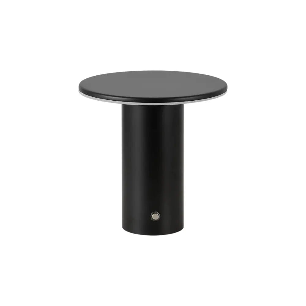Set of Two 8" Clear USB Table Lamps LED Homeroots Lighting