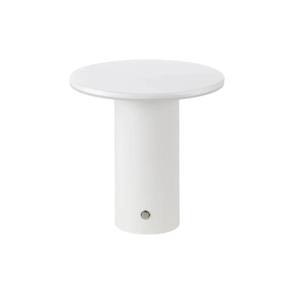 Set of Two 8" Clear USB Table Lamps LED Homeroots Lighting
