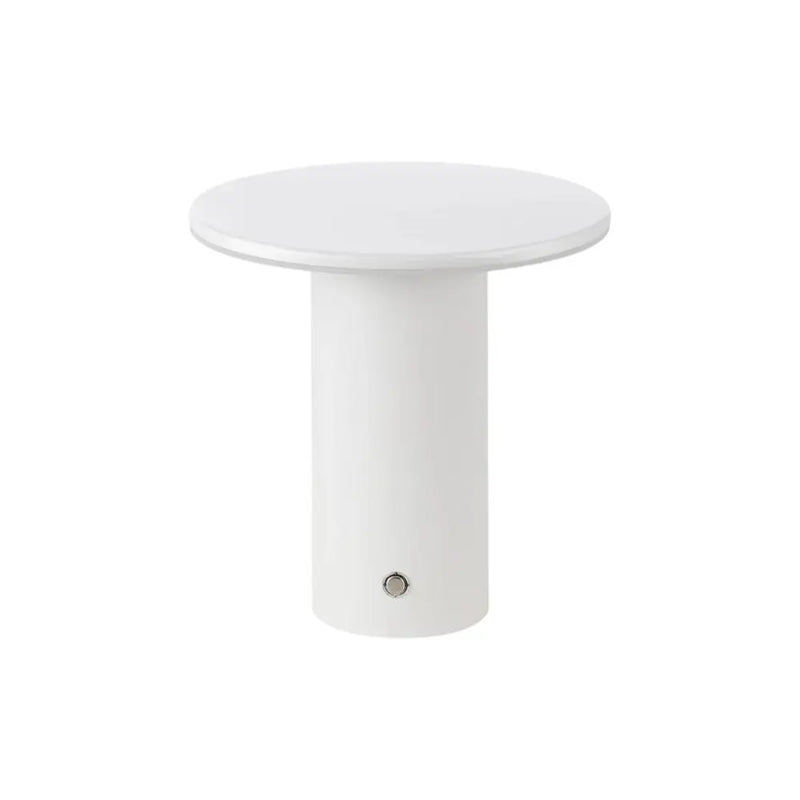 Set of Two 8" Clear USB Table Lamps LED Homeroots Lighting