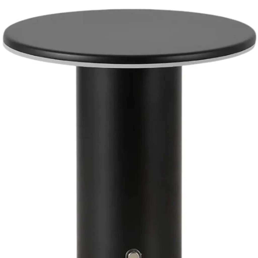 Set of Two 8" Clear USB Table Lamps LED Homeroots Lighting