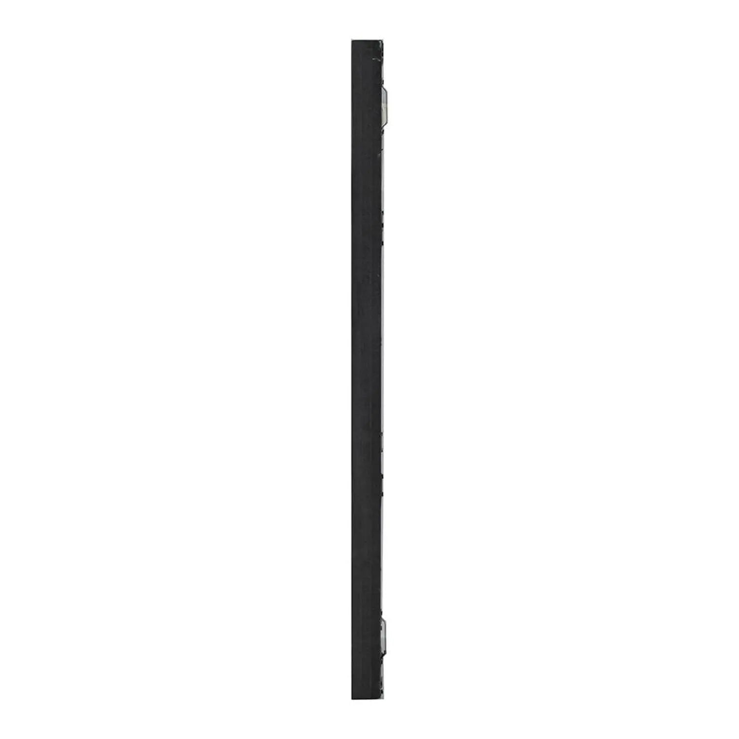 Set of Two Black Wood Framed Accent Mirror Homeroots Bed & Bath