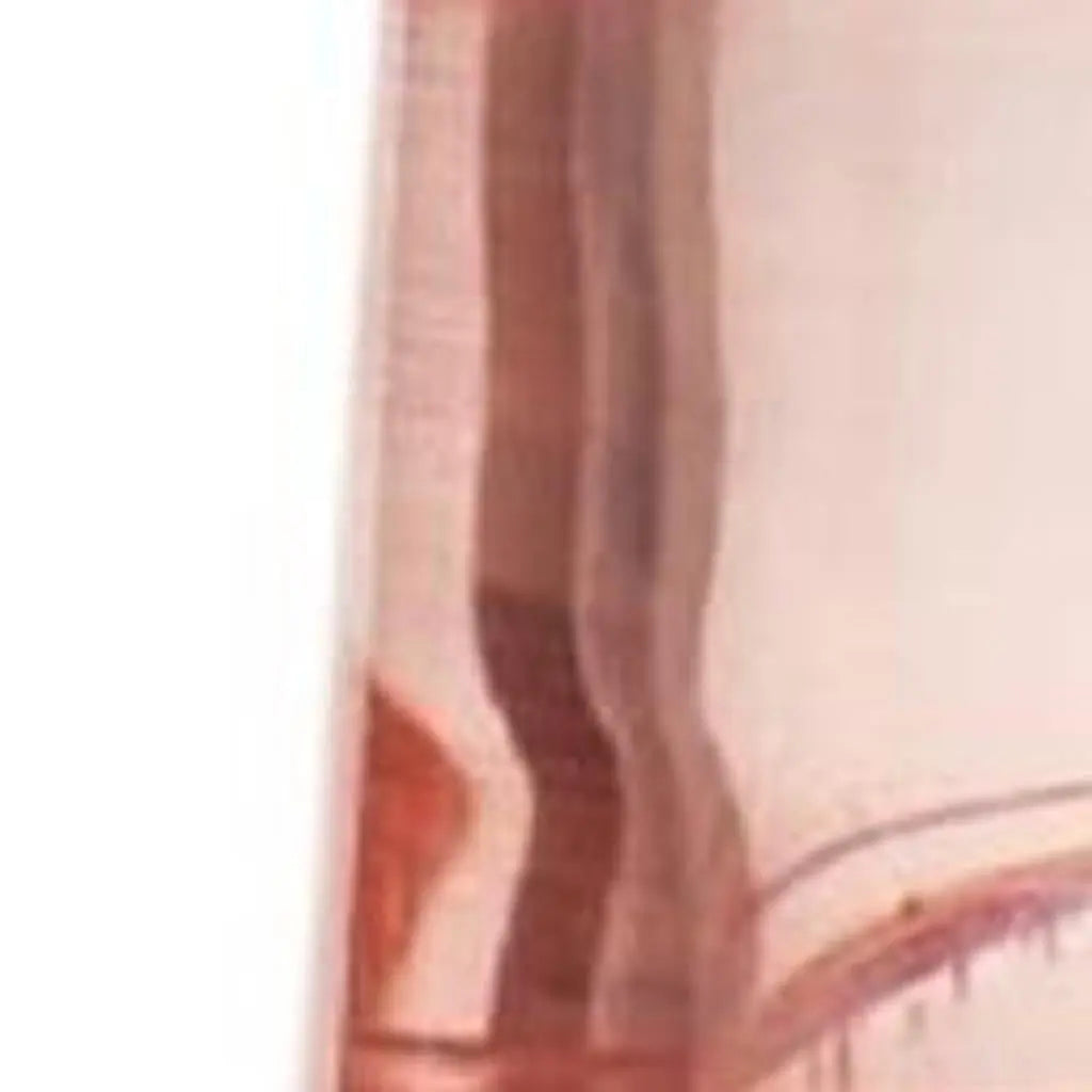 Set of Two Blush Plastic Angular Shape Stemless White Wine Glass Homeroots Kitchen & Dining