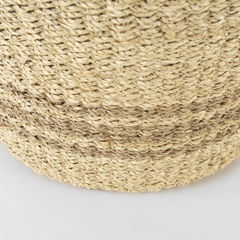 Set of Two Brown Wicker Basket - GreatEagleInc