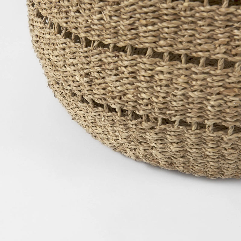 Set of Two Brown Wicker Basket - GreatEagleInc