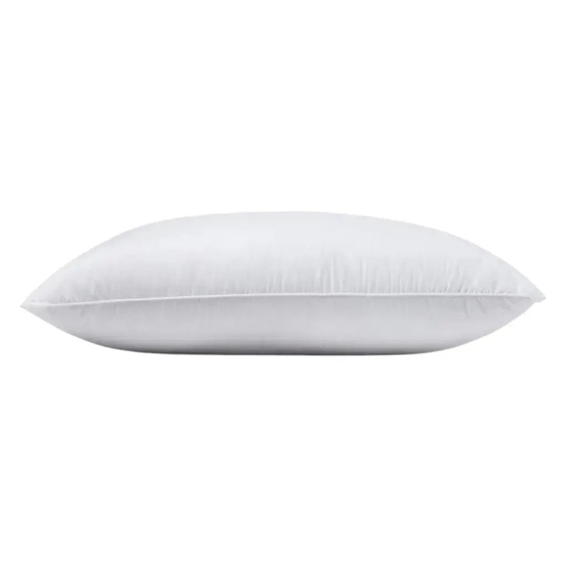 Set of Two Down Alternative Firm King Size Bed Pillows Homeroots Bed & Bath