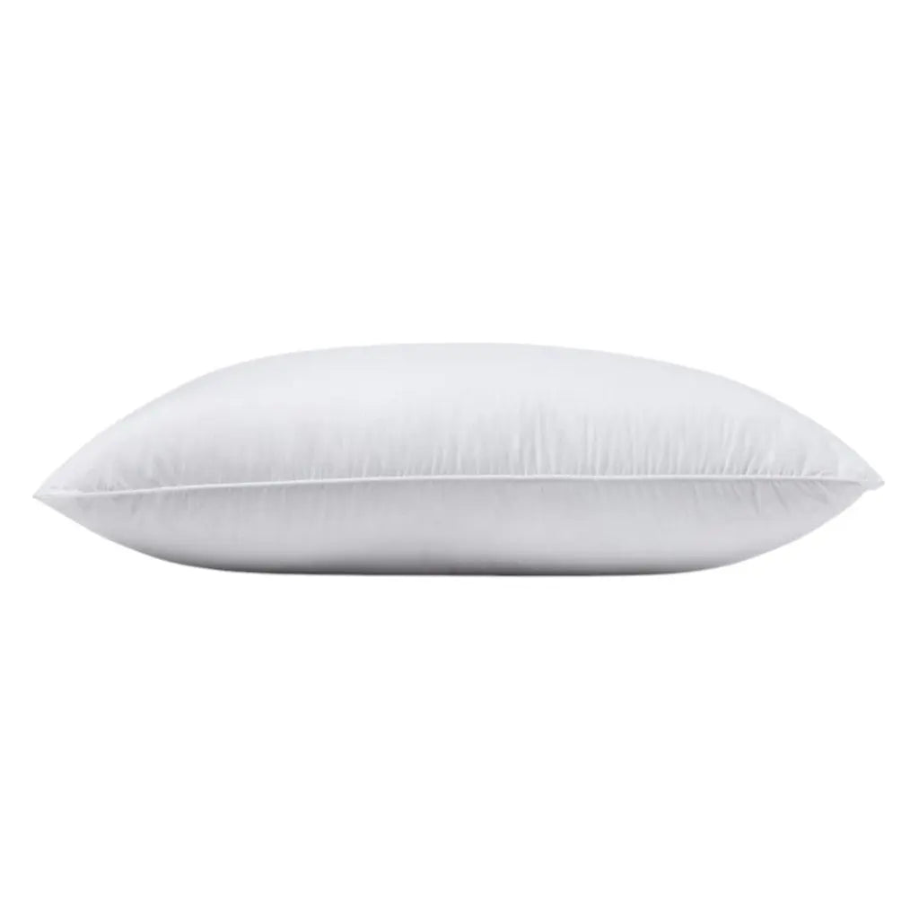 Set of Two Down Alternative Firm Queen Size Bed Pillows Homeroots Bed & Bath
