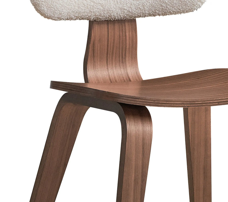 Set of Two Green and Brown Fabric Open Back Dining Side Chairs Homeroots Kitchen & Dining