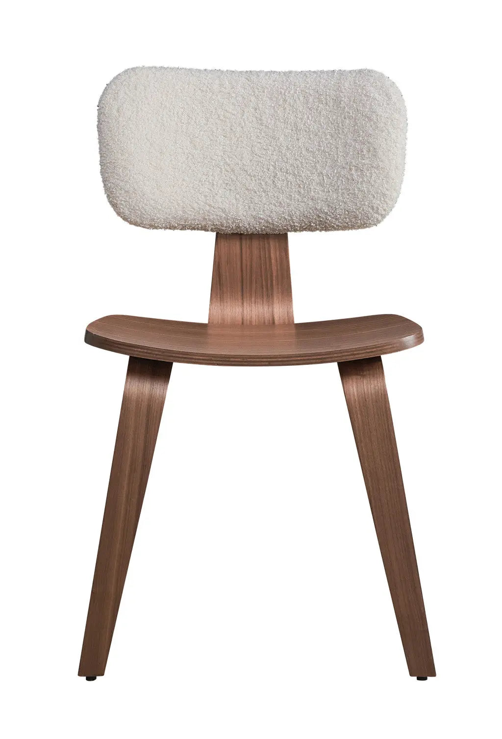 Set of Two Green and Brown Fabric Open Back Dining Side Chairs Homeroots Kitchen & Dining