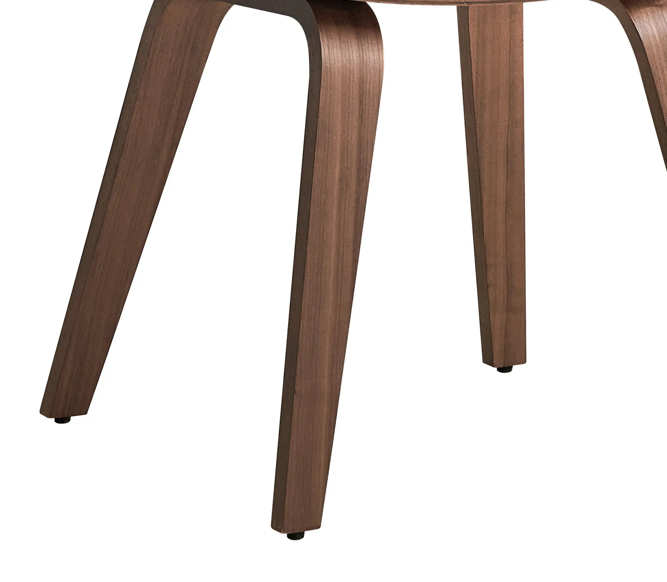 Set of Two Green and Brown Fabric Open Back Dining Side Chairs Homeroots Kitchen & Dining
