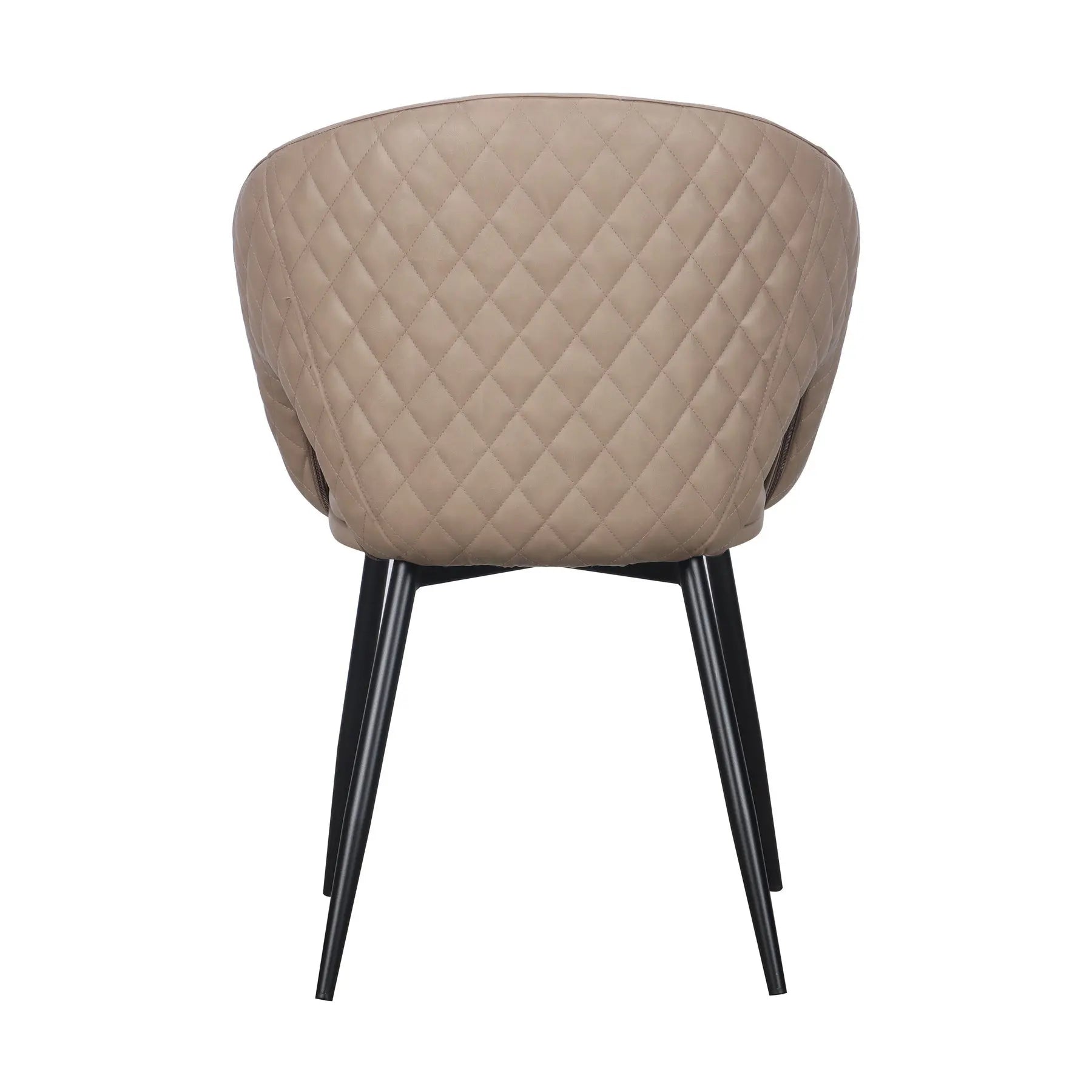 Set of Two Light Gray Slipcovered Faux Leather Dining Arm Chairs Homeroots Kitchen & Dining