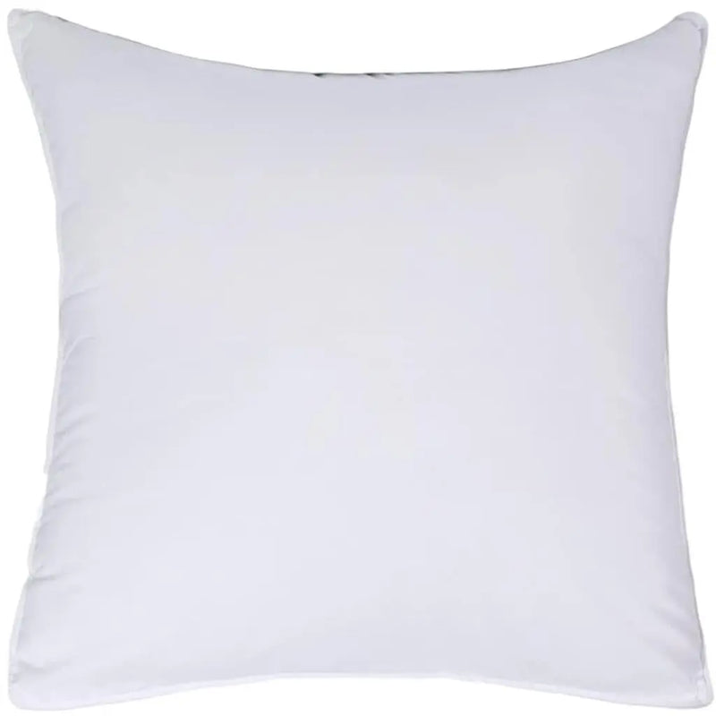 Set of Two Microfiber Down Alternative Medium Hypoallergenic European Size Bed Pillows Homeroots Bed & Bath