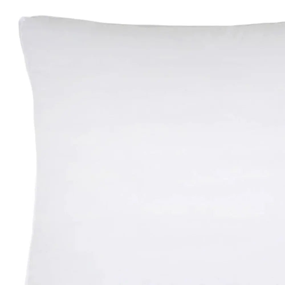 Set of Two Microfiber Down Alternative Medium Hypoallergenic European Size Bed Pillows Homeroots Bed & Bath