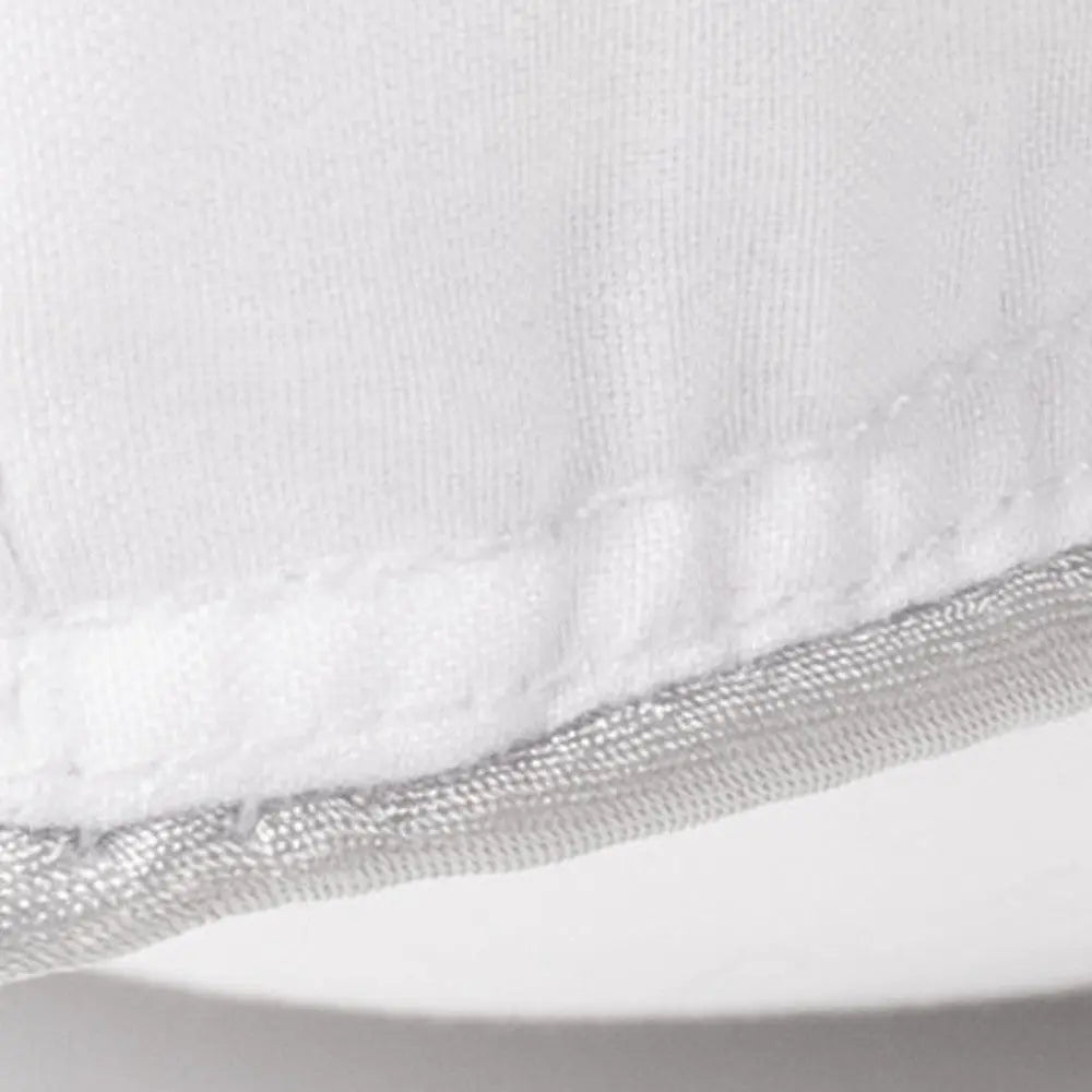 Set of Two Microfiber Down Alternative Medium Hypoallergenic Queen Size Bed Pillows Homeroots Bed & Bath
