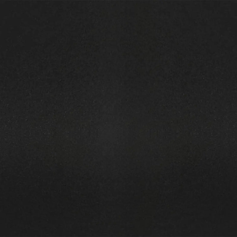 Matte black faux leather, durable fabric, perfect for upholstery and decorative projects.